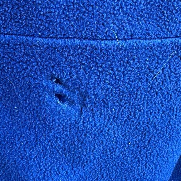 Patagonia Men's Vintage 90s Blue Fleece Half Zip Jacket Size L - Picture 7 of 11